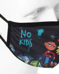 ADULT HEY ARNOLD MONEY STACKS FORM FITTING FACE-COVERING