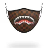 ADULT SHARKS IN PARIS (ORIGINAL) FORM FITTING FACE MASK