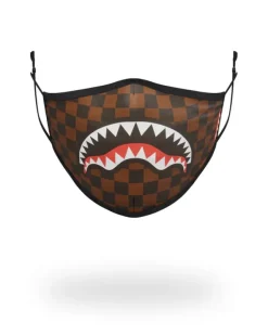 ADULT SHARKS IN PARIS (ORIGINAL) FORM FITTING FACE MASK