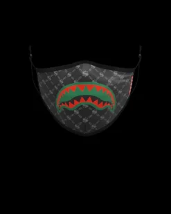 ADULT SPUCCI (BLACK) FORM-FITTING FACE MASK