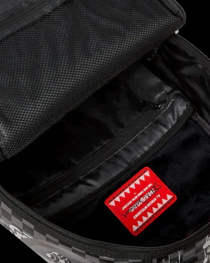AFRICAN INTELLIGENCE 9 POWER GLYPHICS BACKPACK - SANDFLOWER COLLAB