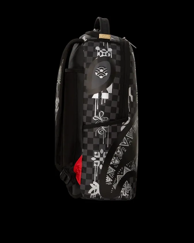 AFRICAN INTELLIGENCE 9 POWER GLYPHICS BACKPACK - SANDFLOWER COLLAB