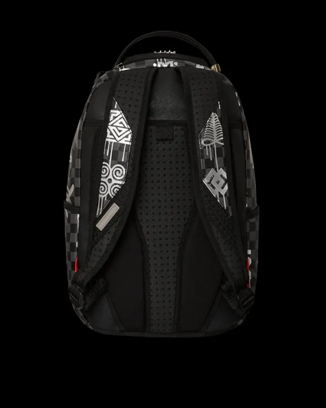 AFRICAN INTELLIGENCE 9 POWER GLYPHICS BACKPACK - SANDFLOWER COLLAB