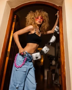 A.I.8 AFRICAN INTELLIGENCE BOOKED u0026 BUSY CHARM WAISTBELT