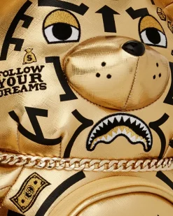 A.I.8 AFRICAN INTELLIGENCE PATH TO THE FUTURE II MEDIUM MONEYBEAR TEDDYBEAR BACKPACK