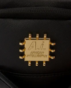 A.i.3 SHARK BITE BLACK GOLD BACKPACK (DLXV)