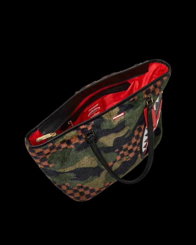 BIG SKY FUR SHARK TOTE