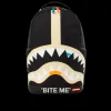 BITE ME SHARK (BLACK) BACKPACK