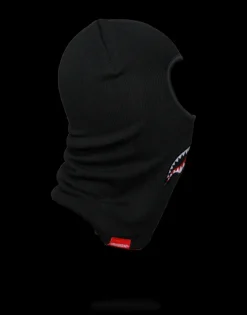 BLACK SHARKMOUTH SKI MASK