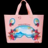 BORA BORA SHARK ISLAND VILLA BEACH TOTE