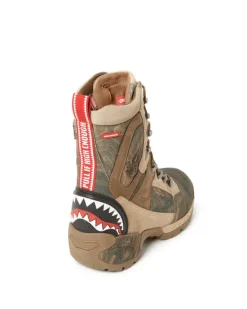 CAMO TERRAIN FUERZA COBRA PARATROOPER BOOTS - MADE IN COLOMBIA NUMBERED 1/280 PAIRS