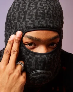 CASHIN CHECKS SKI MASK (GRAY)