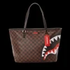 CHECKS IN CAMOFLAUGE TOTE