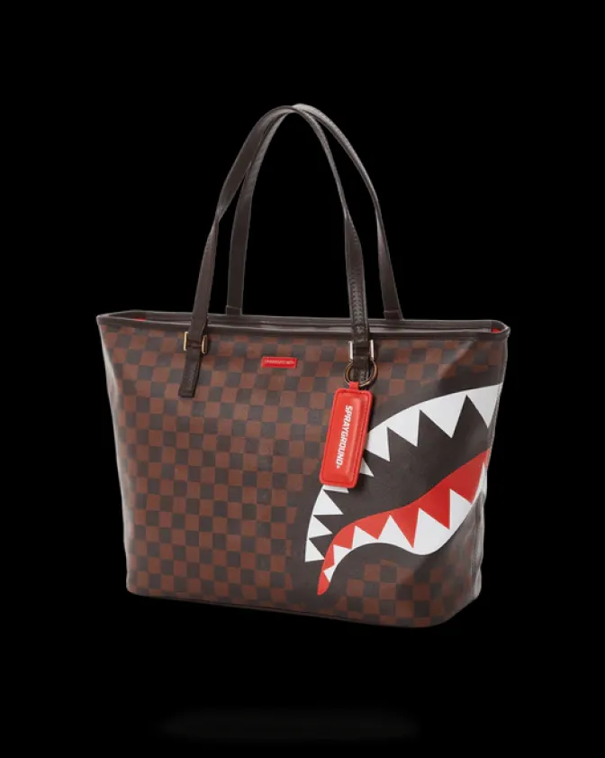 CHECKS IN CAMOFLAUGE TOTE