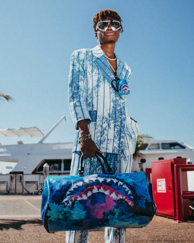 COLOR DRIP DUFFLE