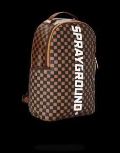 3D MOLDED RUBBER CHECKERED LOGO