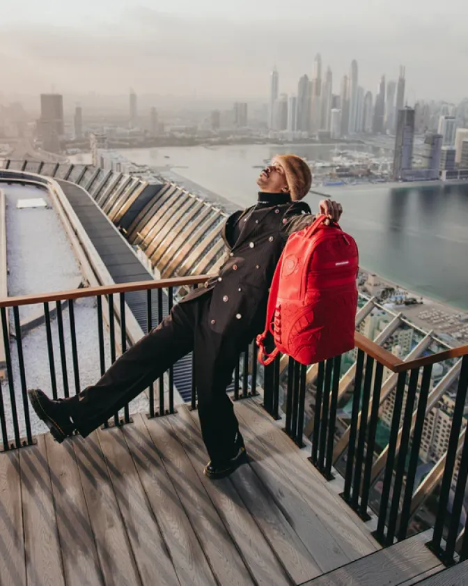 DENIRO CRIMSON BACKPACK (DLXV)