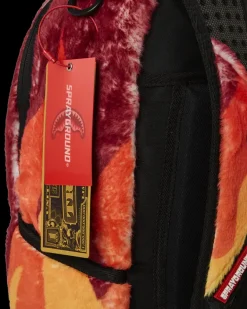 DIABLO COZY VELOUR FUR BACKPACK