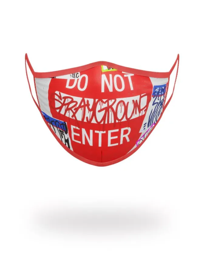 DO NOT ENTER FORM-FITTING MASK