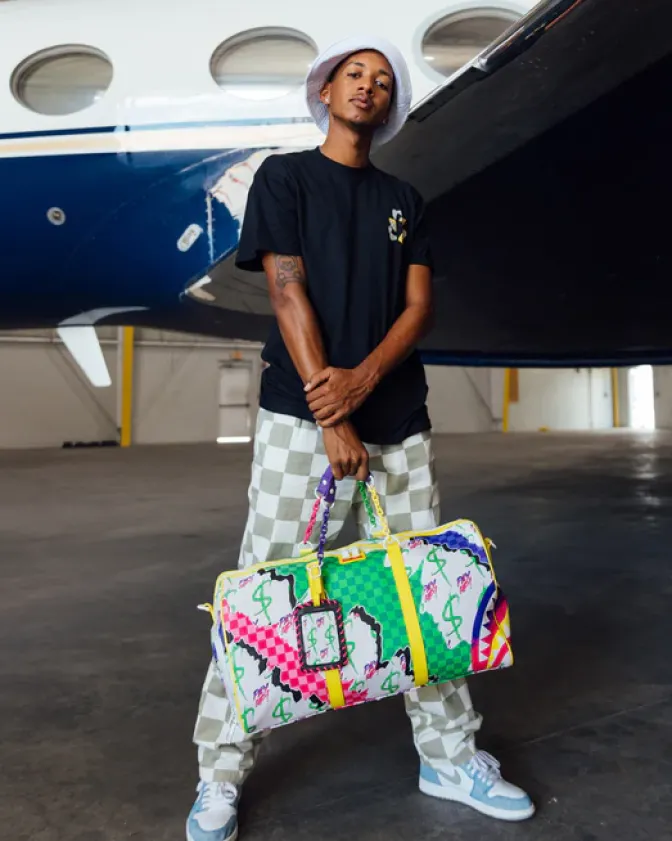 DREAMY TECHNICOLOR DUFFLE