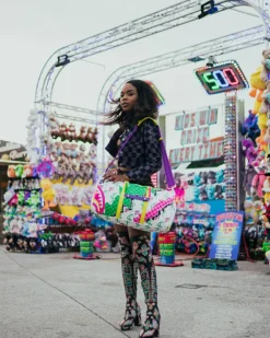 DREAMY TECHNICOLOR DUFFLE