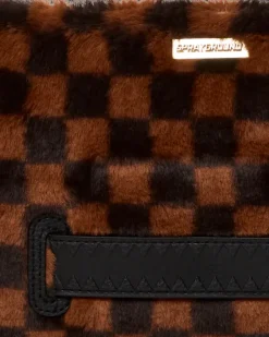 FURRR SHARKS IN PARIS CROSSOVER CLUTCH