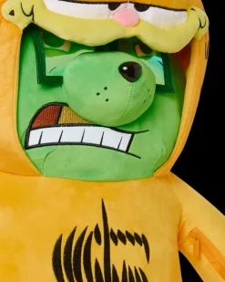 GARFIELD MONEYBEAR SUIT TEDDYBEAR BACKPACK