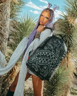 GLOW THE SPACE BACKPACK (GLOW IN THE DARK EFFECT)