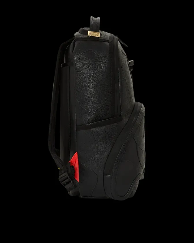 HEAVY METAL SHARK BLACK BACKPACK (DLXV)