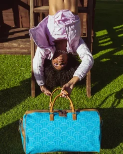 ILLUCHAINS TURQ DUFFLE