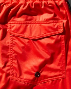 JAPAN WAVE CORTO SWIM TRUNKS (RED)