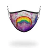 KIDS FORM FITTING MASK: MELT THE RAINBOW