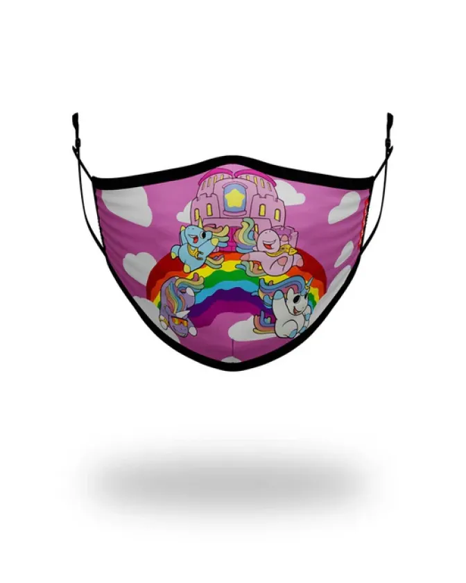 KIDS FORM FITTING MASK: RAINBOW BOUNCE
