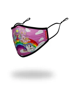 KIDS FORM FITTING MASK: RAINBOW BOUNCE