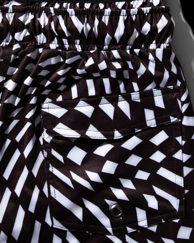 KIDS TRIPPY SWIM TRUNKS