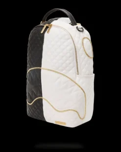 LEVELED UP SPLIT QUILT SHARK BACKPACK (DLXV)