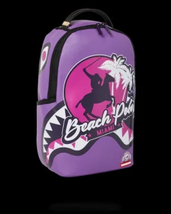 MIAMI BEACH POLO COLLAB BACKPACK (DLXV-PURPLE)