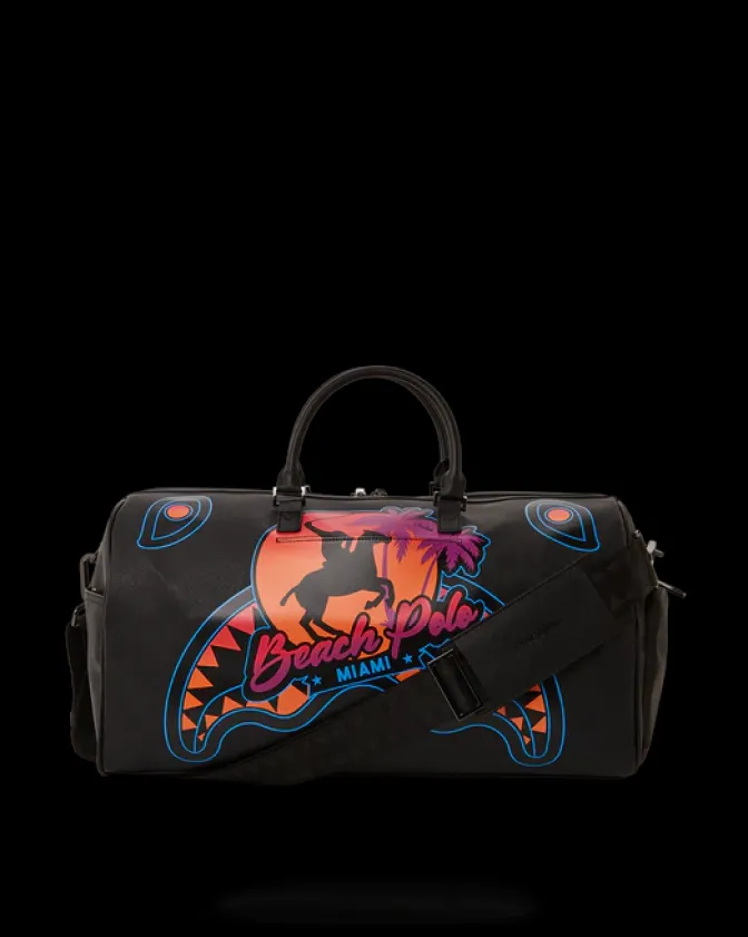 MIAMI BEACH POLO COLLAB DUFFLE (BLACK)