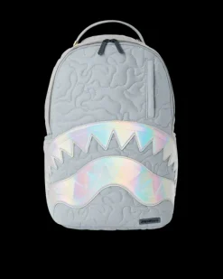 MIRASHAKU IRIDESCENT QUILT BACKPACK