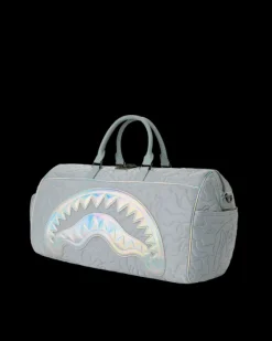 MIRASHAKU IRIDESCENT QUILT DUFFLE