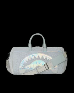 MIRASHAKU IRIDESCENT QUILT DUFFLE