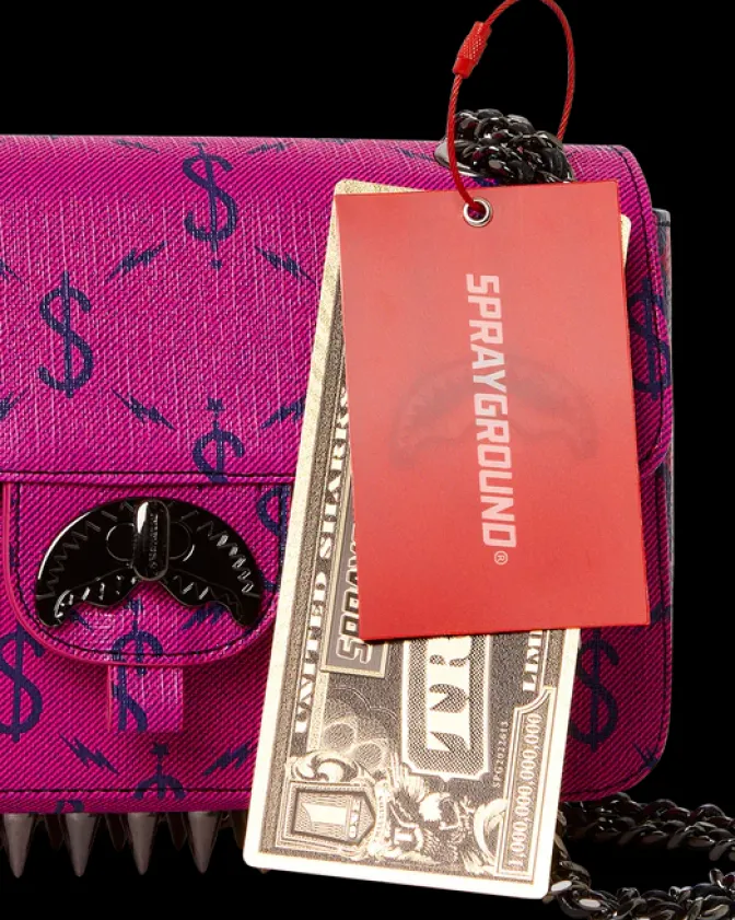 $NAPDRAGON GOLD CHAIN SHARK HANDBAG
