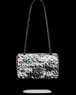NIGHT NIGHT SHARKCHAIN HANDBAG
