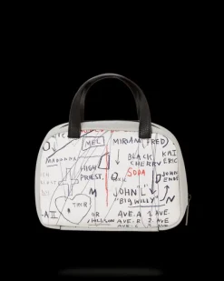 OFFICIAL BASQUIAT UNTITLED (CHEESE POPCORN) 1983 HANDBAG