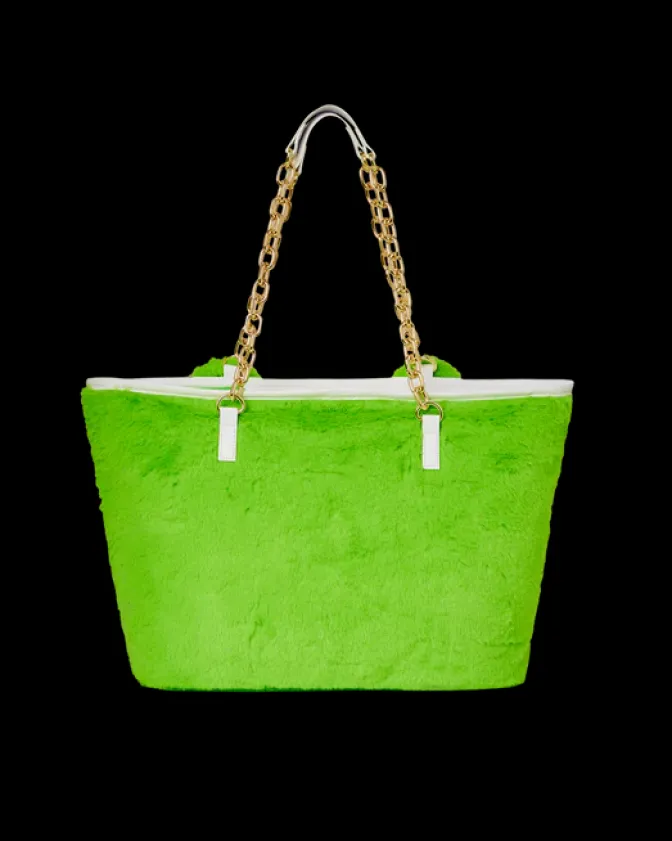 PLUSH MONEYBEAR TOTE (GREEN)