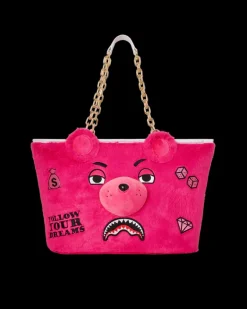 PLUSH MONEYBEAR TOTE (PINK)