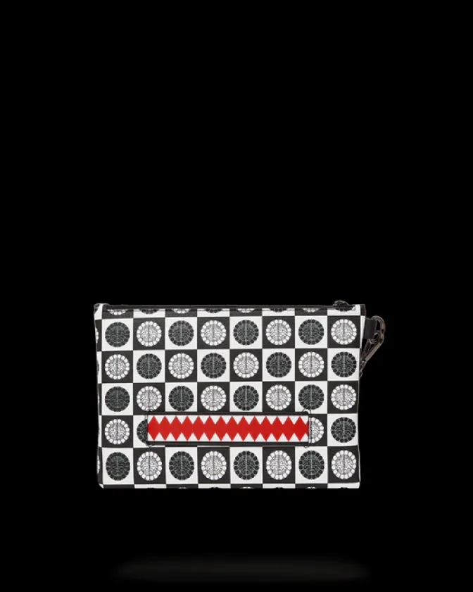 POODLE CHECK RON ENGLISH COLLAB POUCHETTE