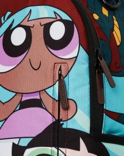 POWERPUFF GIRLS NEVER BACK DOWN BACKPACK
