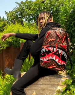 REAL 3D NINJA STARS SMASHED BACKPACK (DLXV)