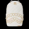 RIVIERA LE BLANC GOLD CHAIN SHARK BACKPACK (DLXV)